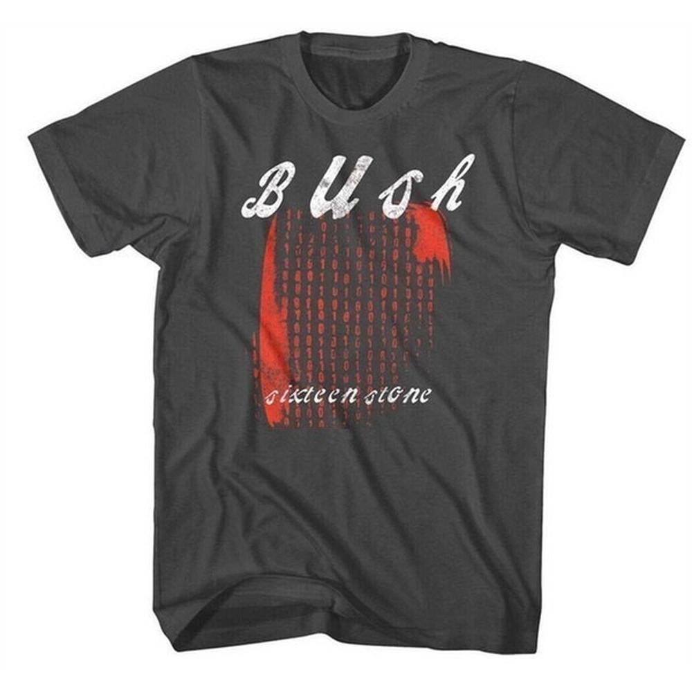 90S Bush Sixteen Stone T-Shirt 90S Grunge Rock Band Concert Tour T-Shirt